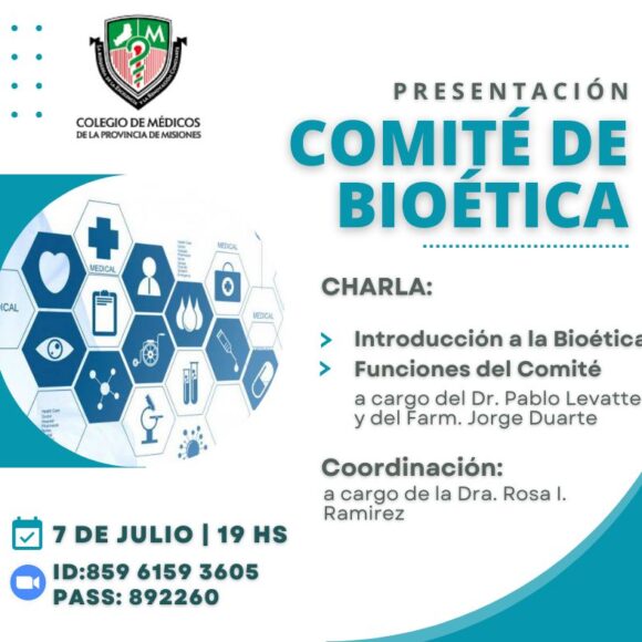 Presentación del Comité de Bioética