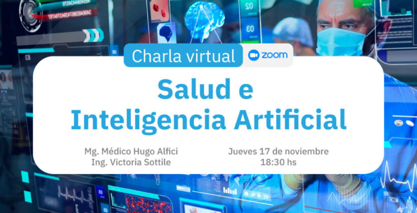Charla virtual: Salud e Inteligencia Artificial